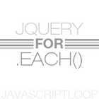 Master the jQuery for each loop